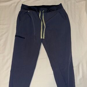 FIGS Space Navy Zamora - Petite Jogger Scrub Pants